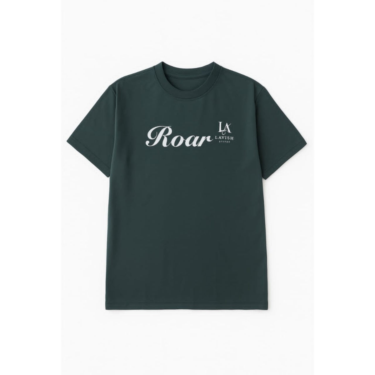 Lavish Attire Men’s Graphic T-Shirt – Deep Forest Green