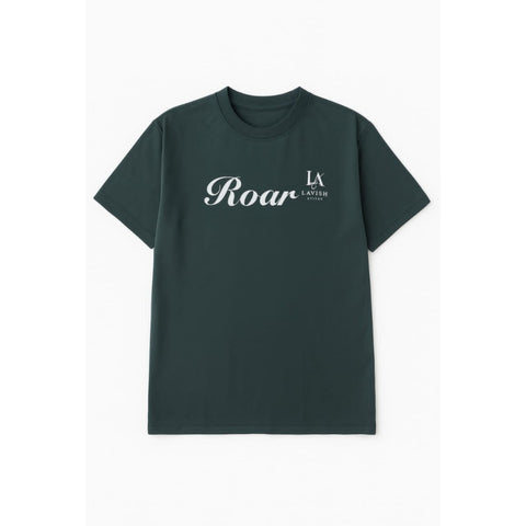 Lavish Attire Men’s Graphic T-Shirt – Deep Forest Green